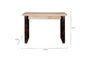 Fia Mango Wood Desk - Natural- nkuku