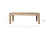 Fioni Reclaimed Wood Dining Table - Natural - Large-nkuku