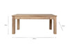 Fioni Reclaimed Wood Dining Table - Natural - Small-nkuku