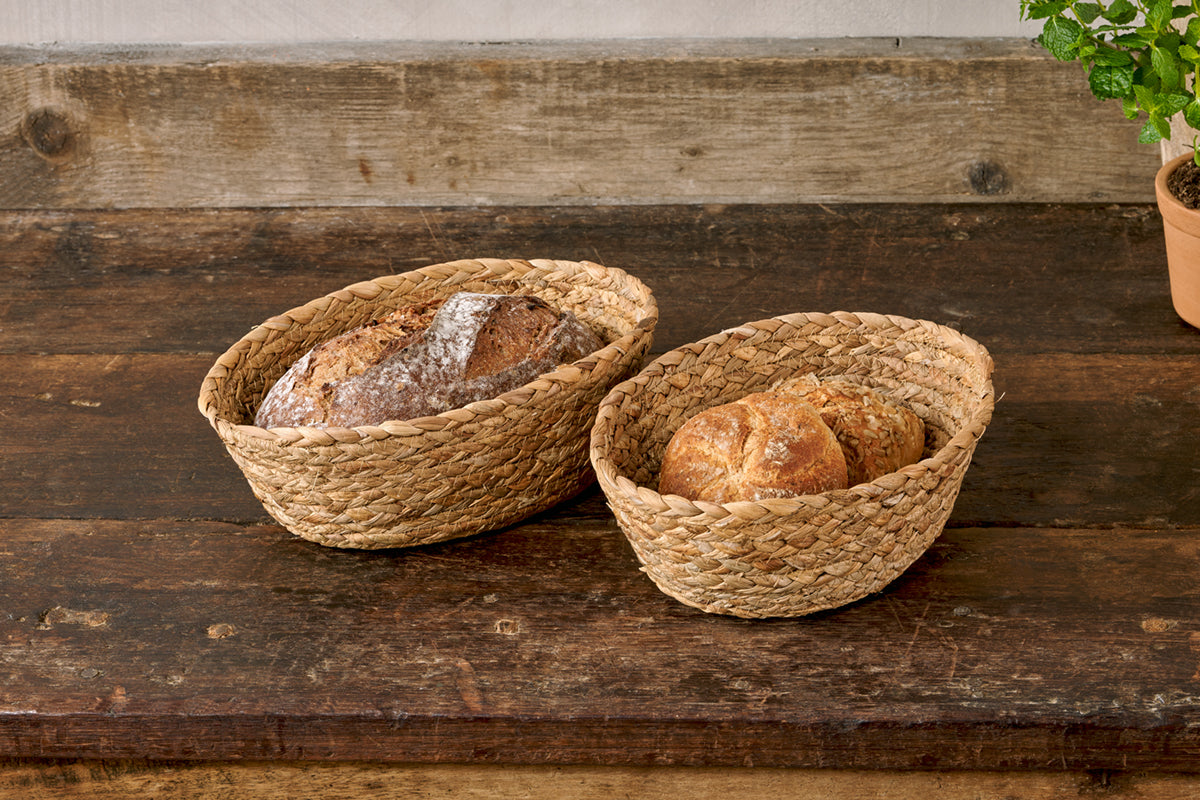 Giti Bread Baskets - Natural (Set of 2)