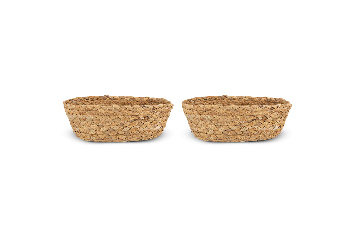 Giti Bread Baskets - Natural (Set of 2)