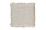 Gili Linen Cushion Cover - Dark Green & Natural