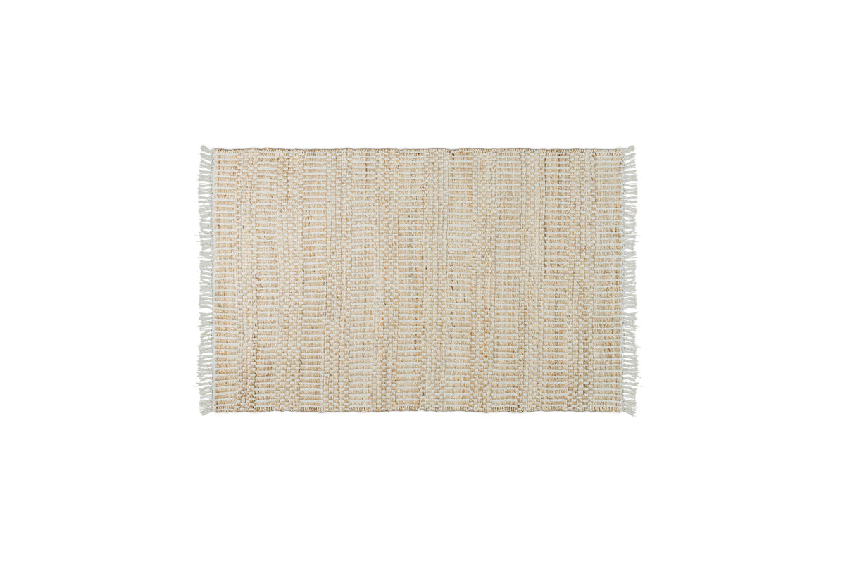 Gitika Cotton & Hemp Rug - Natural