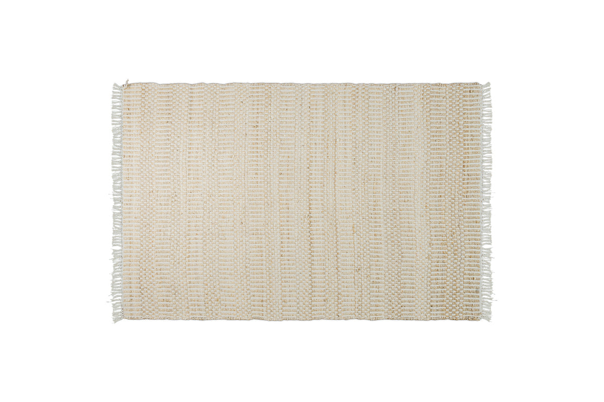 Gitika Cotton & Hemp Rug - Natural