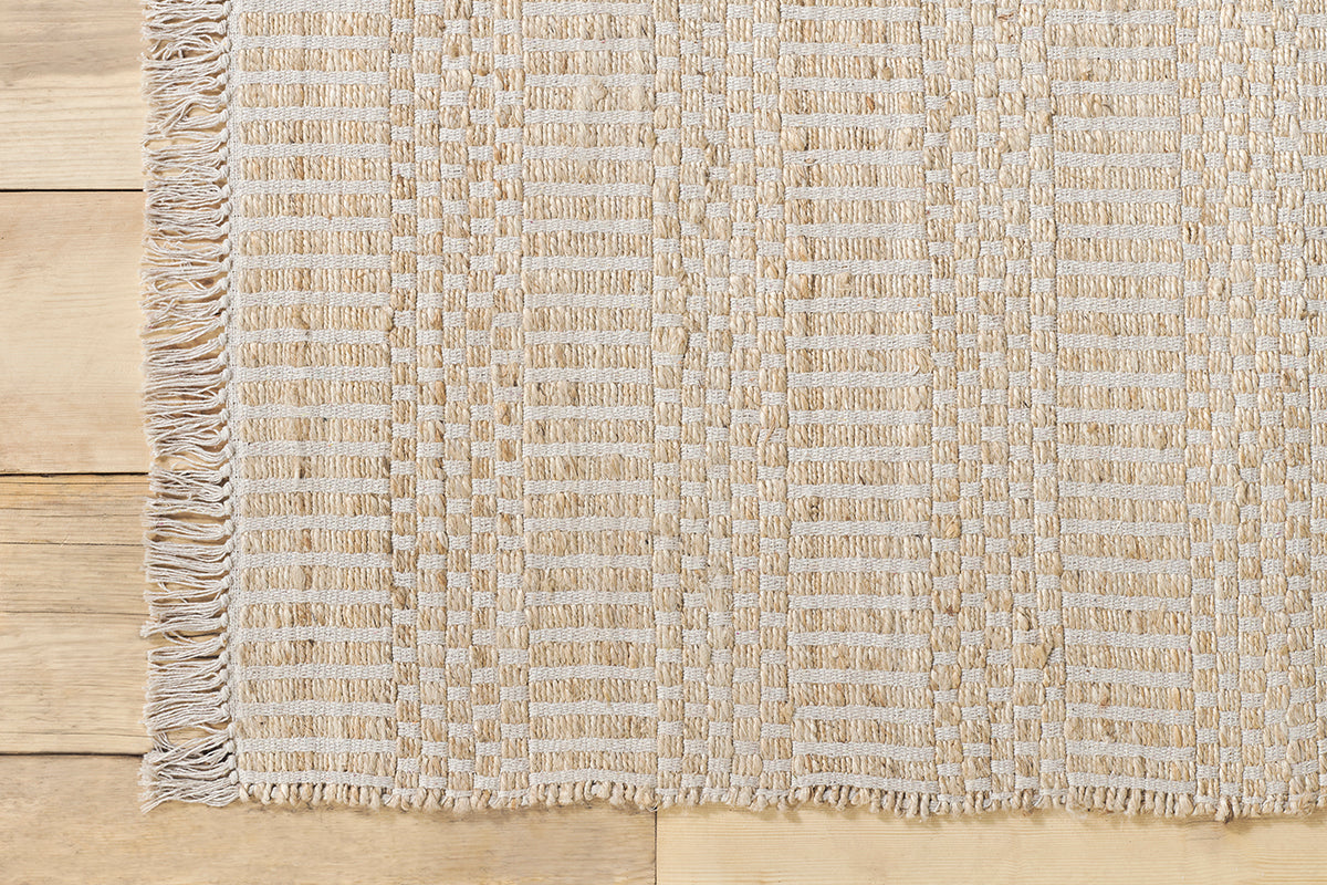 Gitika Cotton & Hemp Runner - Natural