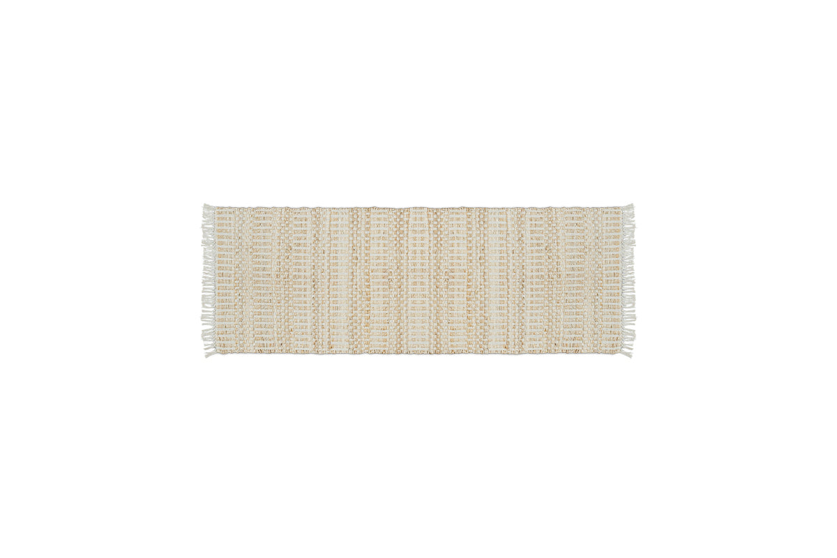 Gitika Cotton & Hemp Runner - Natural