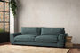 Guddu Grand Sofa - Recycled Cotton Airforce