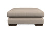 Guddu Large Footstool - Recycled Cotton Mocha