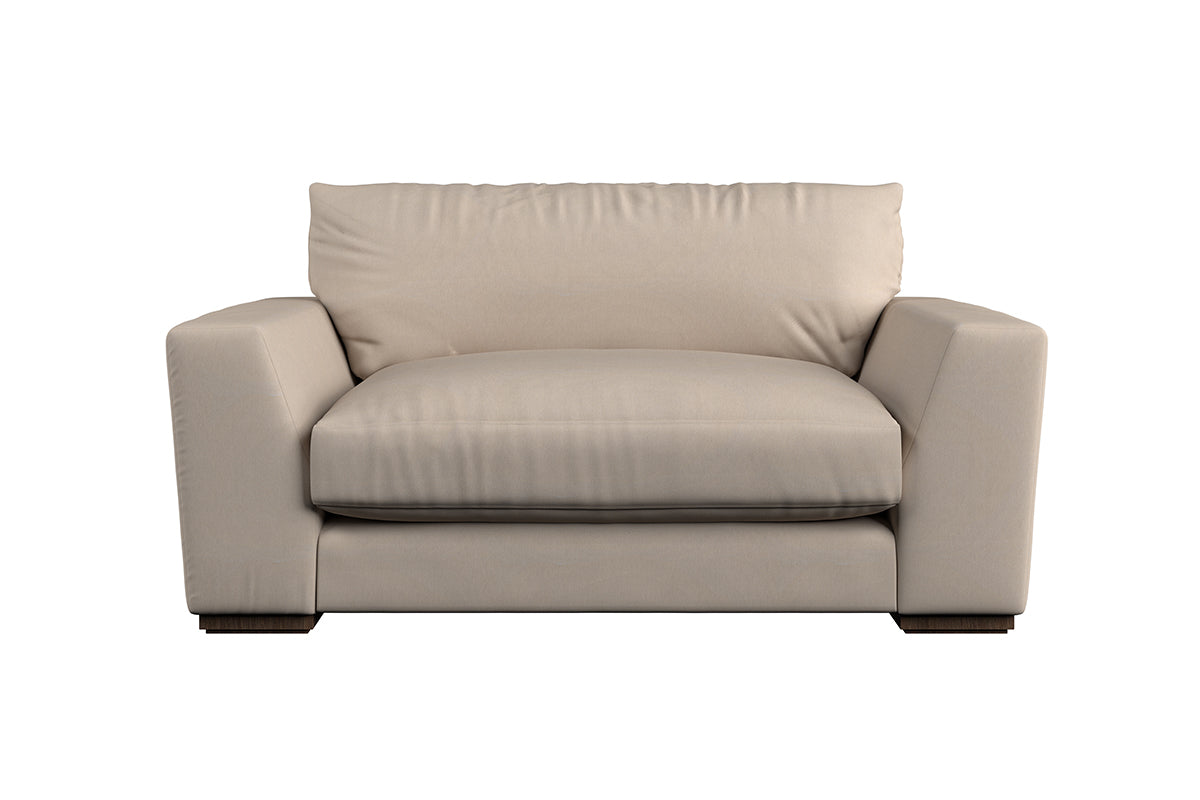 Guddu Love Seat - Recycled Cotton Mocha