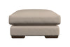 Guddu Medium Footstool - Recycled Cotton Mocha