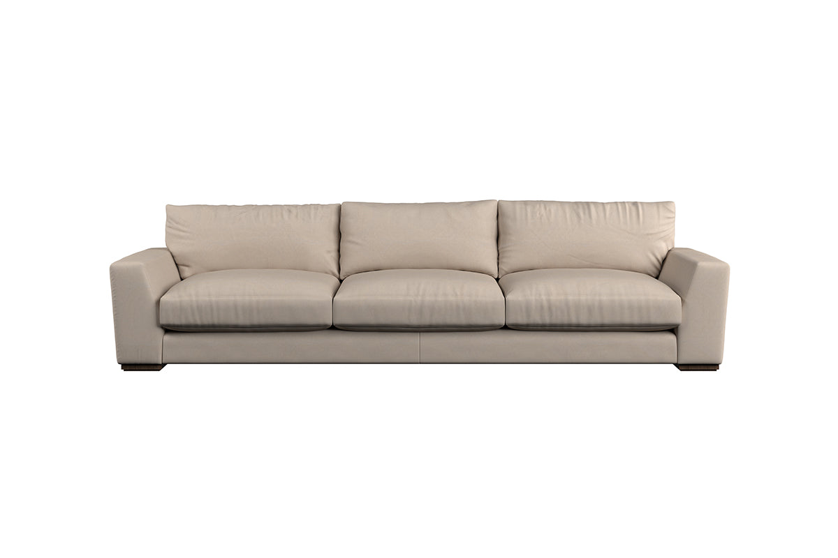 Guddu Super Grand Sofa - Recycled Cotton Flax