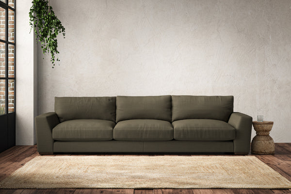 Guddu Super Grand Sofa - Recycled Cotton Fatigue