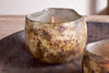 Gola Recycled Glass Tealight Holder - Antique Smoke-nkuku