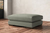 Guddu Grand Footstool - Recycled Cotton Seaspray-nkuku