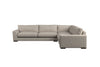 Guddu Grand Right Hand Corner Sofa - Brera Linen Chestnut-nkuku