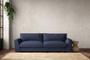 Guddu Grand Sofa - Recycled Cotton Navy-nkuku