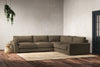 Guddu Large Right Hand Corner Sofa - Brera Linen Chestnut-nkuku