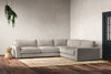 Guddu Large Right Hand Corner Sofa - Brera Linen Natural-nkuku