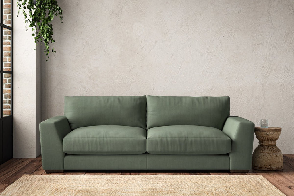 Guddu Large Sofa - Brera Linen Jade-nkuku