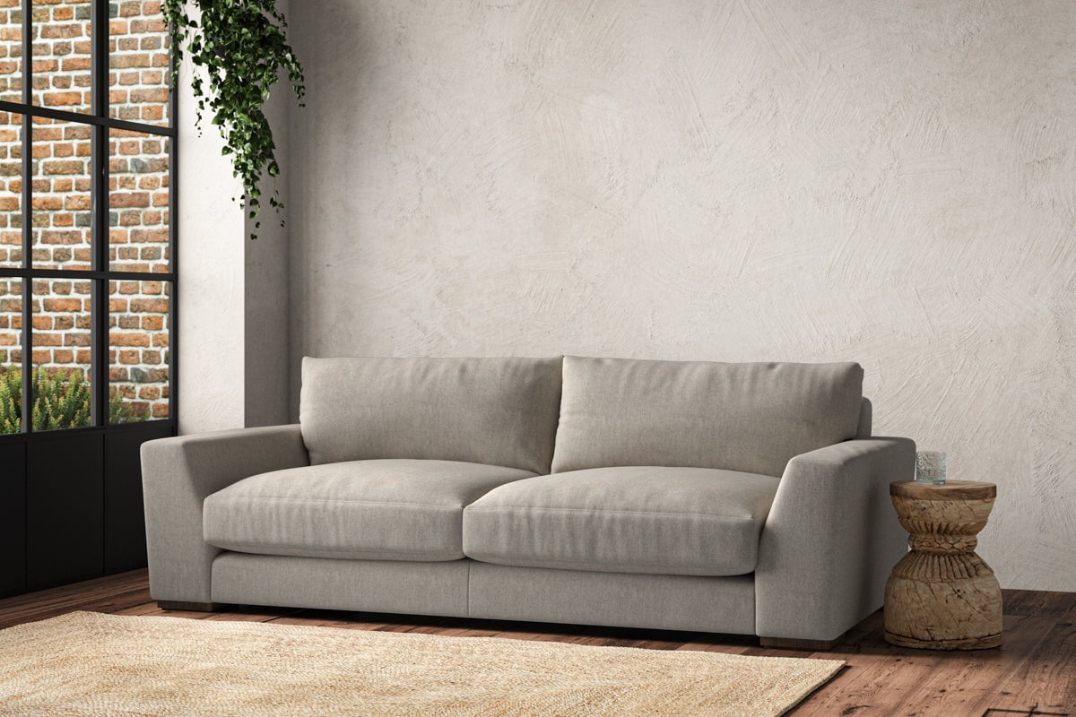 Guddu Large Sofa - Brera Linen Natural- nkuku