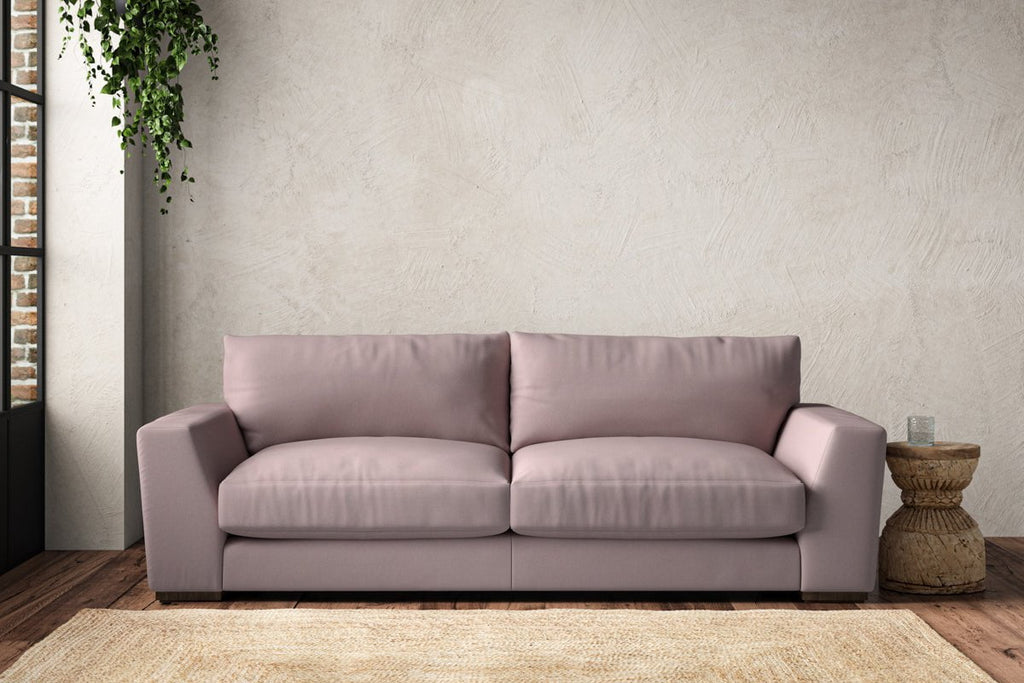 Guddu Large Sofa - Recycled Cotton Lavender-nkuku