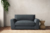 Guddu Love Seat - Brera Linen Dusk-nkuku