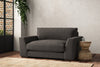 Guddu Love Seat - Brera Linen Granite-nkuku