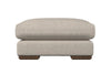 Guddu Medium Footstool - Brera Linen Chestnut-nkuku