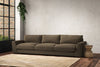 Guddu Super Grand Sofa - Brera Linen Chestnut-nkuku