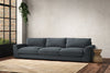 Guddu Super Grand Sofa - Brera Linen Dusk-nkuku