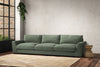 Guddu Super Grand Sofa - Brera Linen Jade-nkuku