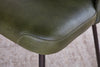 Harsha Leather Dining Chair - Rich Green-nkuku