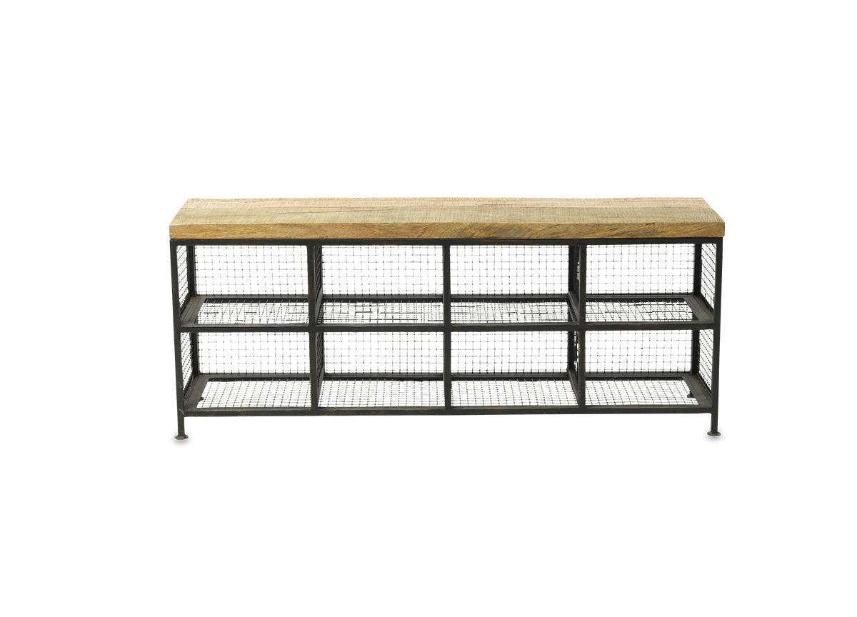 Hasa Industrial Storage Bench-nkuku