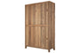 Ibo Reclaimed Wooden Slatted Cabinet – Natural - Large