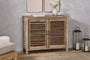 Ibo Reclaimed Wooden Slatted Sideboard - Natural