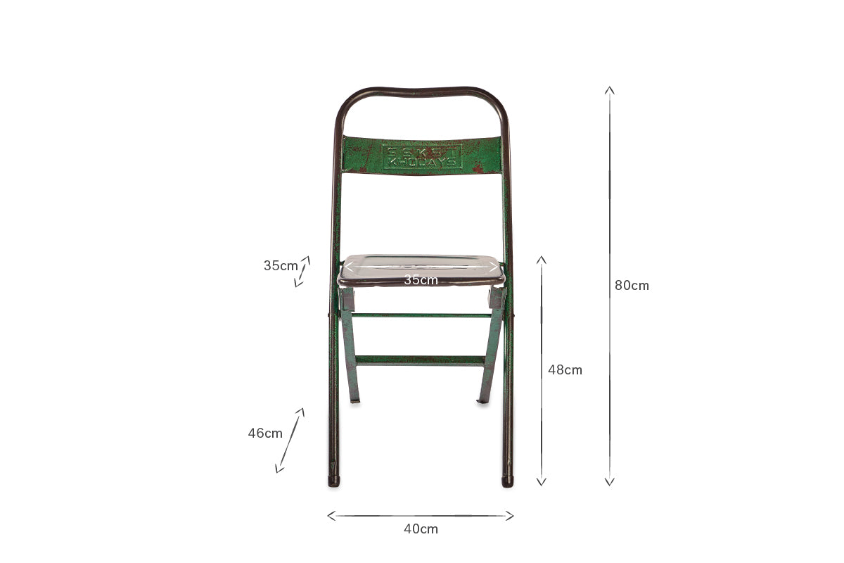 Ishan Reclaimed Folding Chair