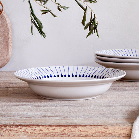 Iba Pasta Bowl - Indigo-nkuku