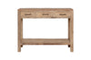 Ibo Reclaimed Wood 3 Drawer Console Table - Natural-nkuku