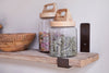 Ibo Reclaimed Wood & Iron Shelf - Natural-nkuku