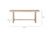 Ibo Reclaimed Wood Long Bench - Natural-nkuku