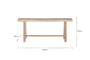 Ibo Reclaimed Wood Long Bench - Natural-nkuku