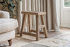 Ibo Reclaimed Wood Low Stool - Natural- nkuku