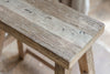 Ibo Reclaimed Wood Low Stool - Natural- nkuku