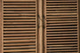 Ibo Reclaimed Wooden Slatted Cabinet – Natural - Large-nkuku