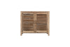 Ibo Reclaimed Wooden Slatted Sideboard - Natural-nkuku