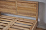 Indali Mango Wood Bed - Natural - King-nkuku