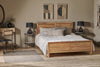 Indali Mango Wood Bed - Natural - King-nkuku