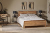 Indali Mango Wood Bed - Natural - Super King-nkuku