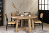 Indali Mango Wood Round Dining Table - Natural