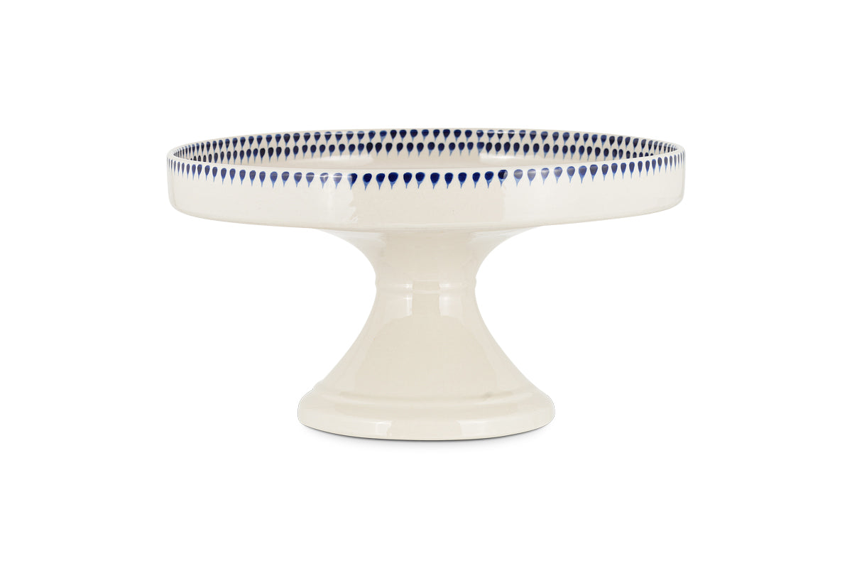 Indigo Drop Ceramic Stand-nkuku